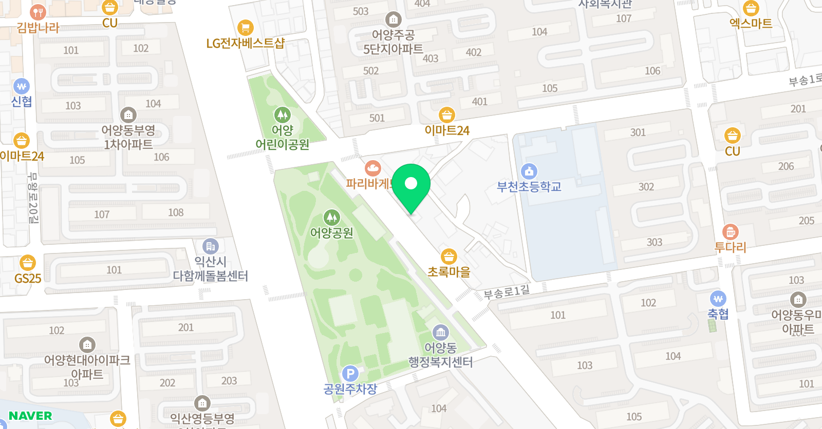 류 수학전문학원 위치