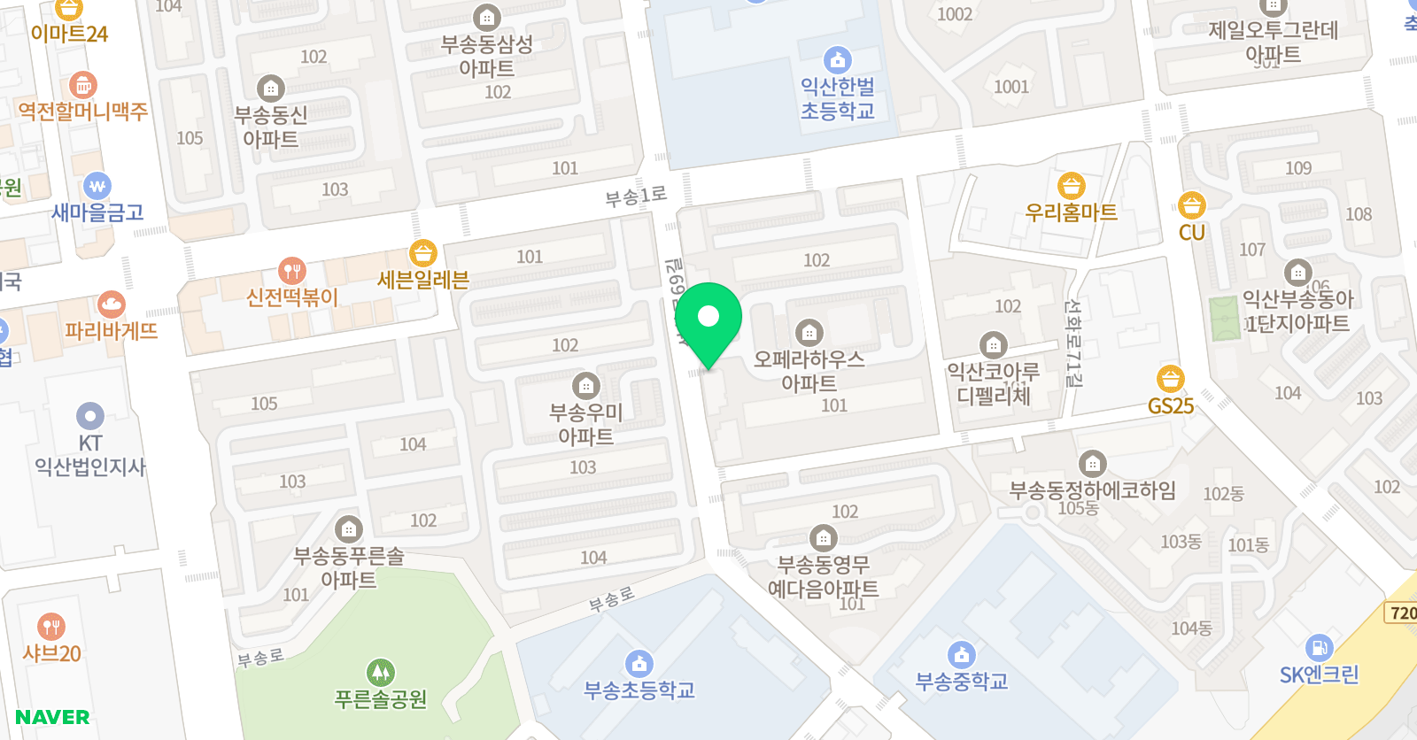 안녕피아노 음악학원 위치