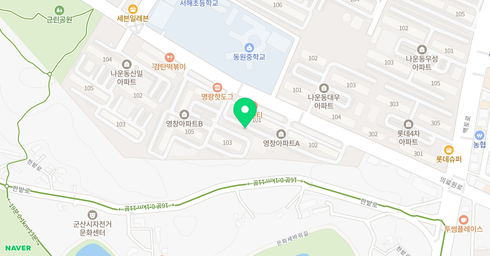 플라톤독서토론논술 나운동 공부방 위치