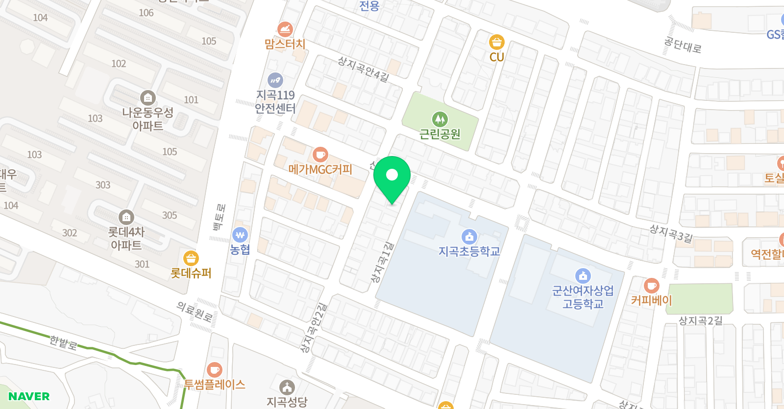 수앤수학원 위치