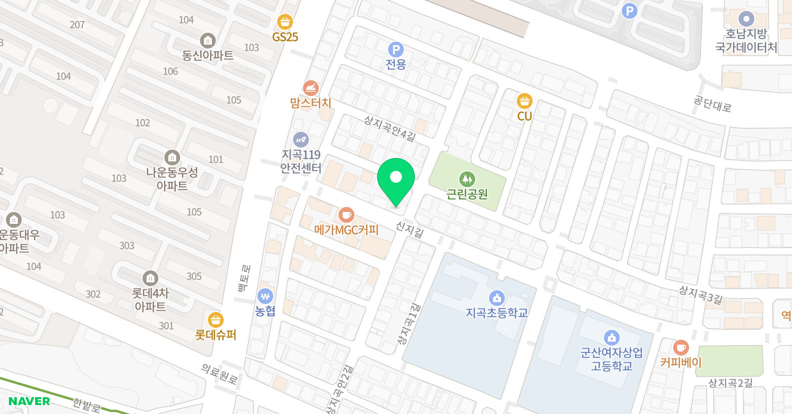 KEI 영어전문학원 위치