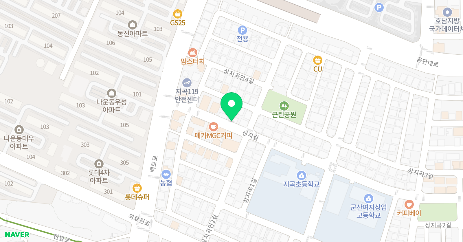 최영미 수학전문학원 위치