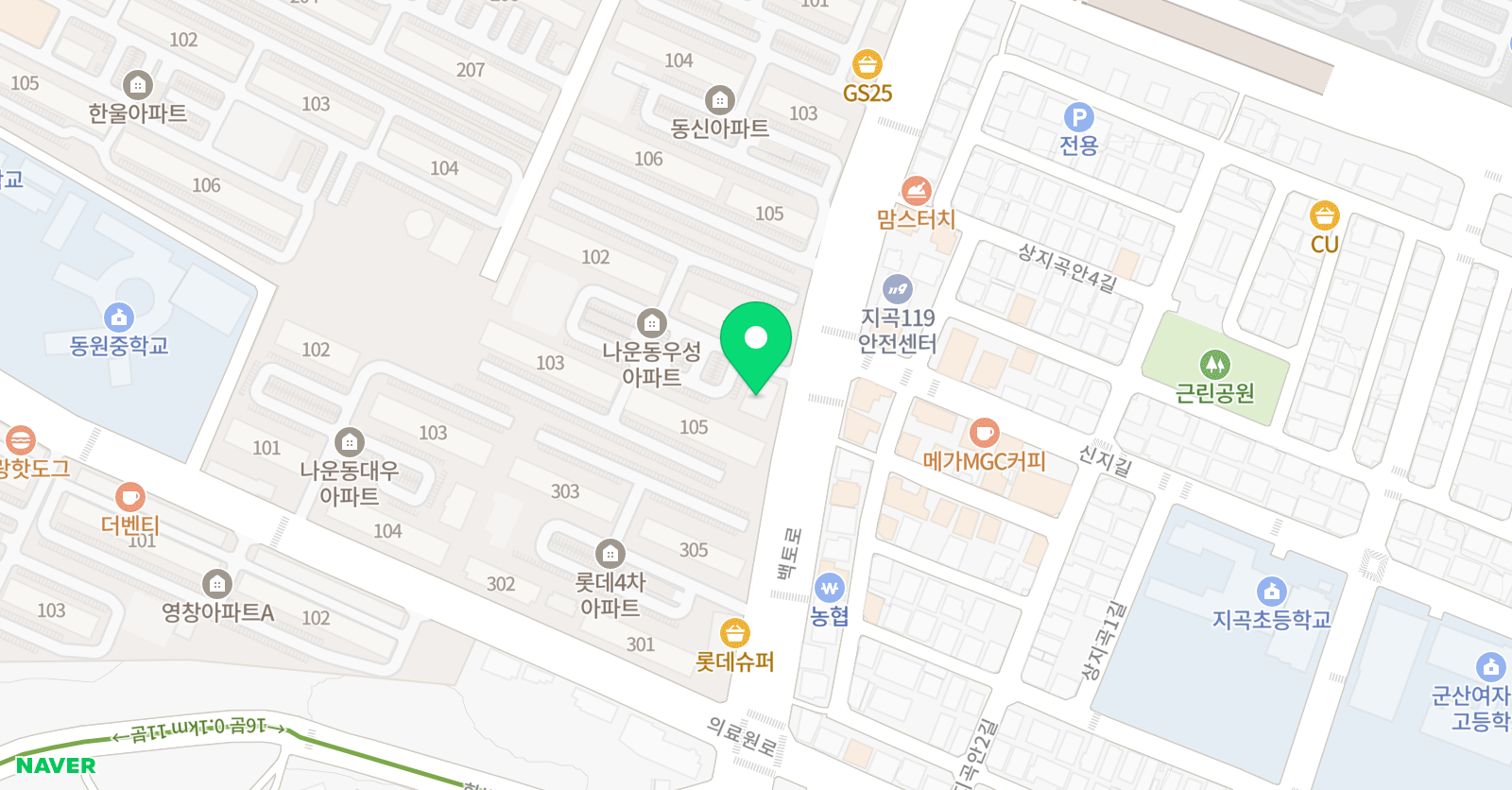 하늘꿈 피아노학원 위치