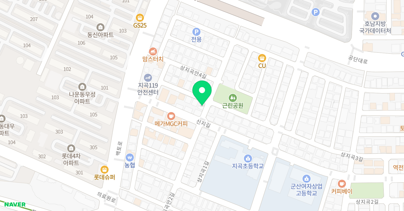 시매쓰 지곡점 위치