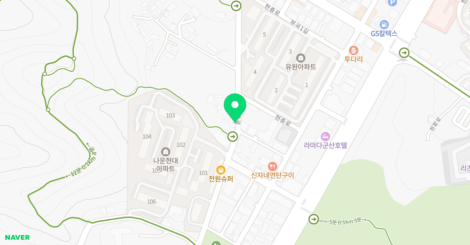 림스튜디오 음악교습소 위치
