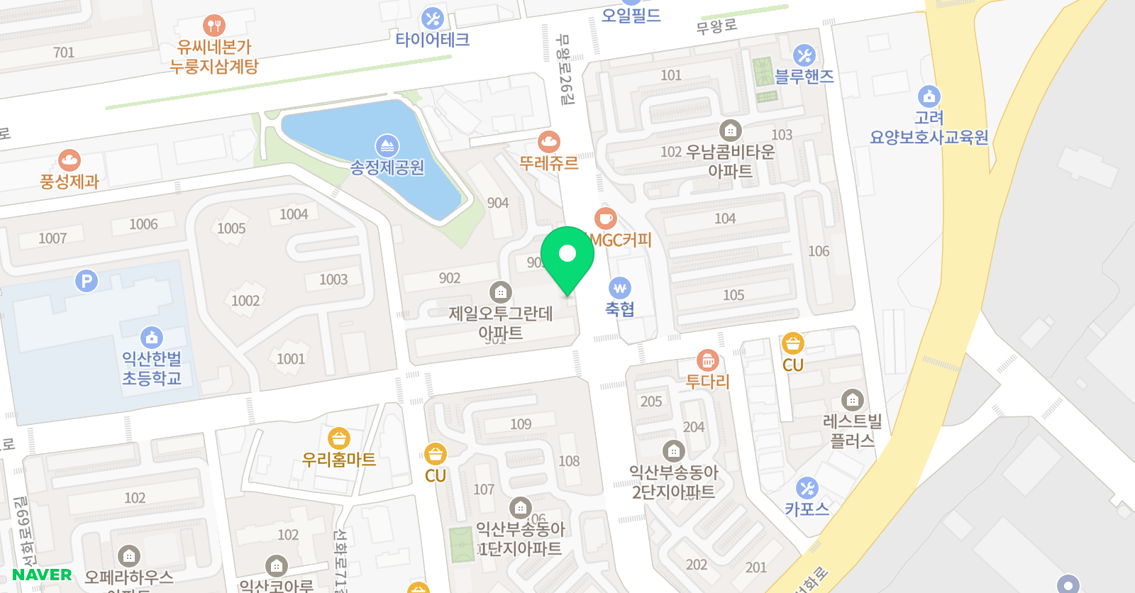 더원 학원 위치
