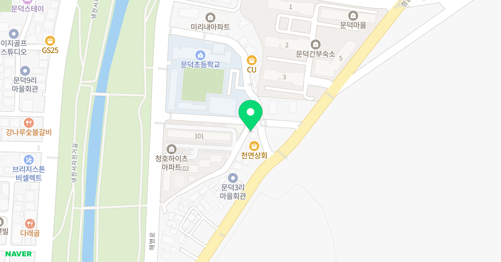 천지창조 미술학원 위치