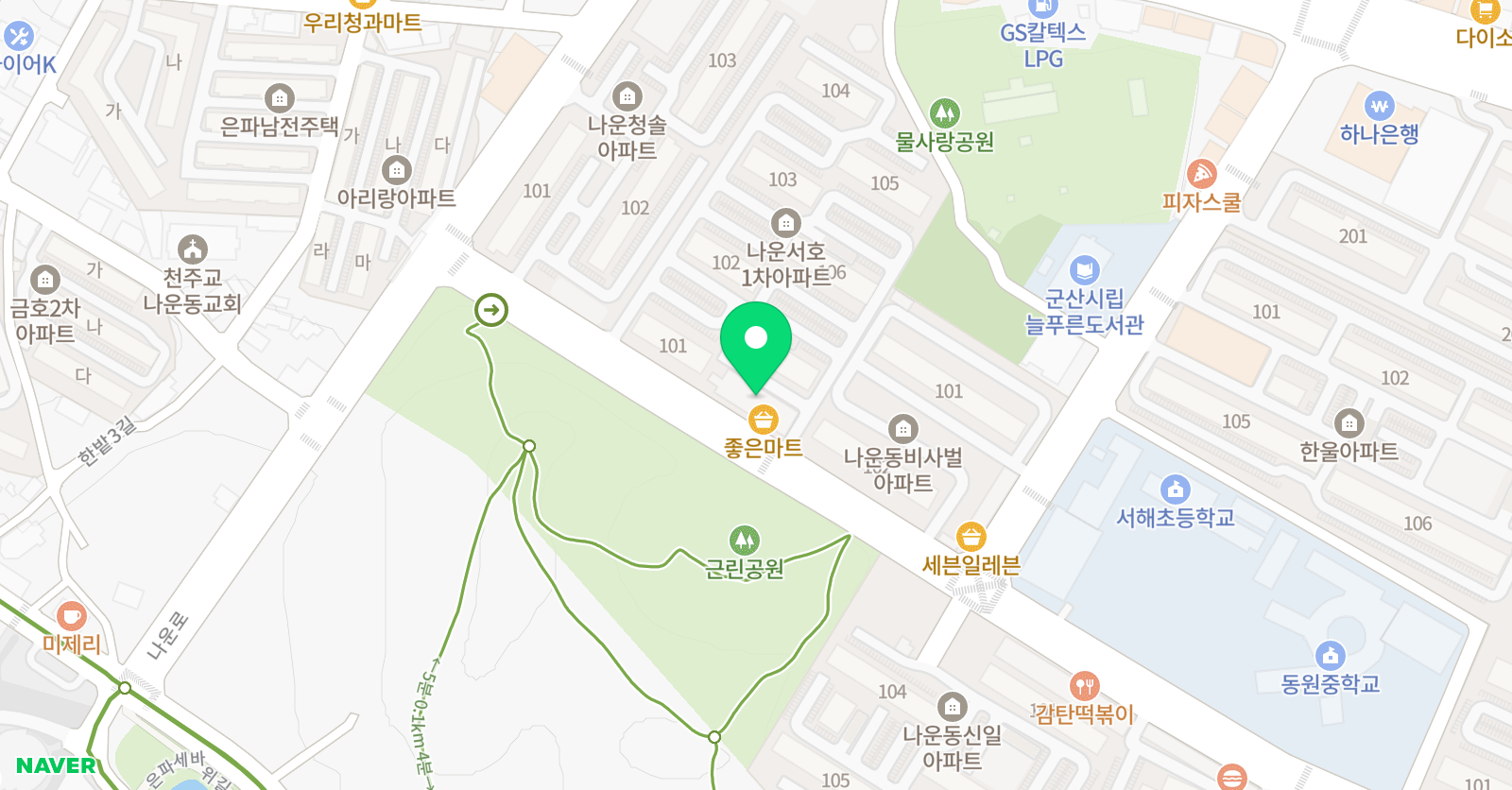 희망찬 키즈스윔 위치