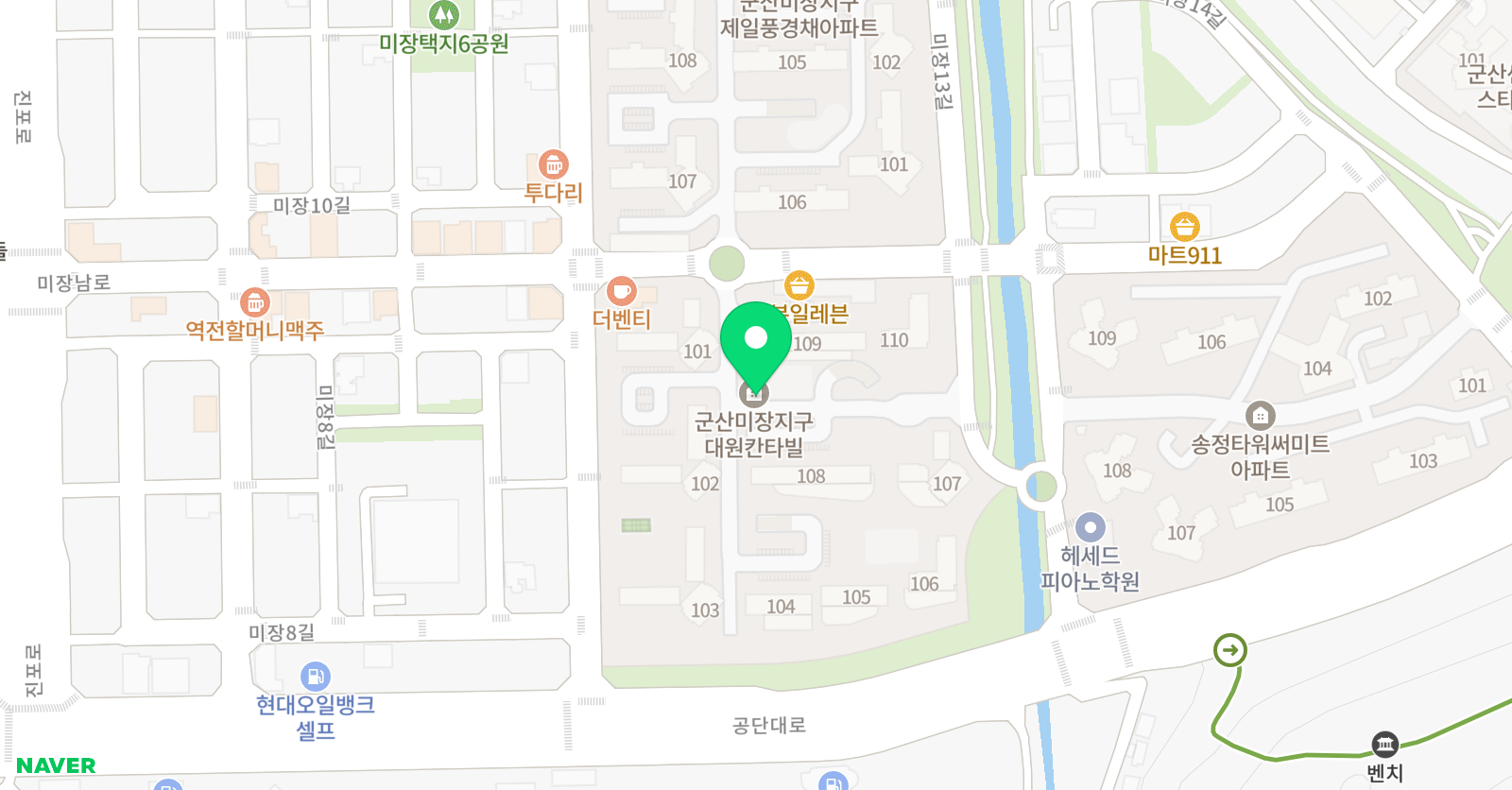 플루트 플러스 피아노 학원 위치