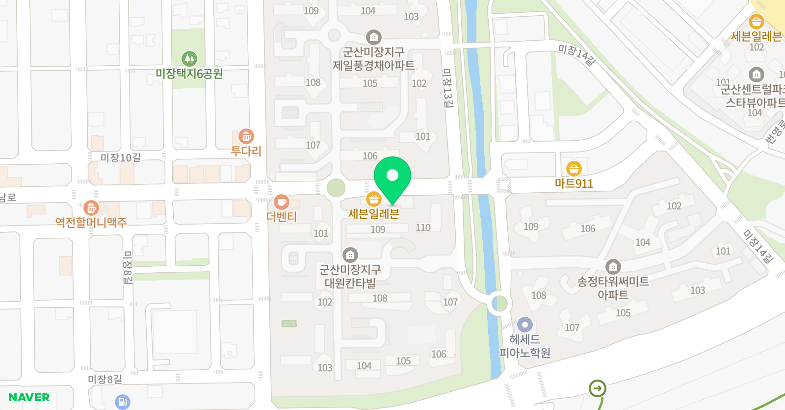 에이스 수학학원 위치