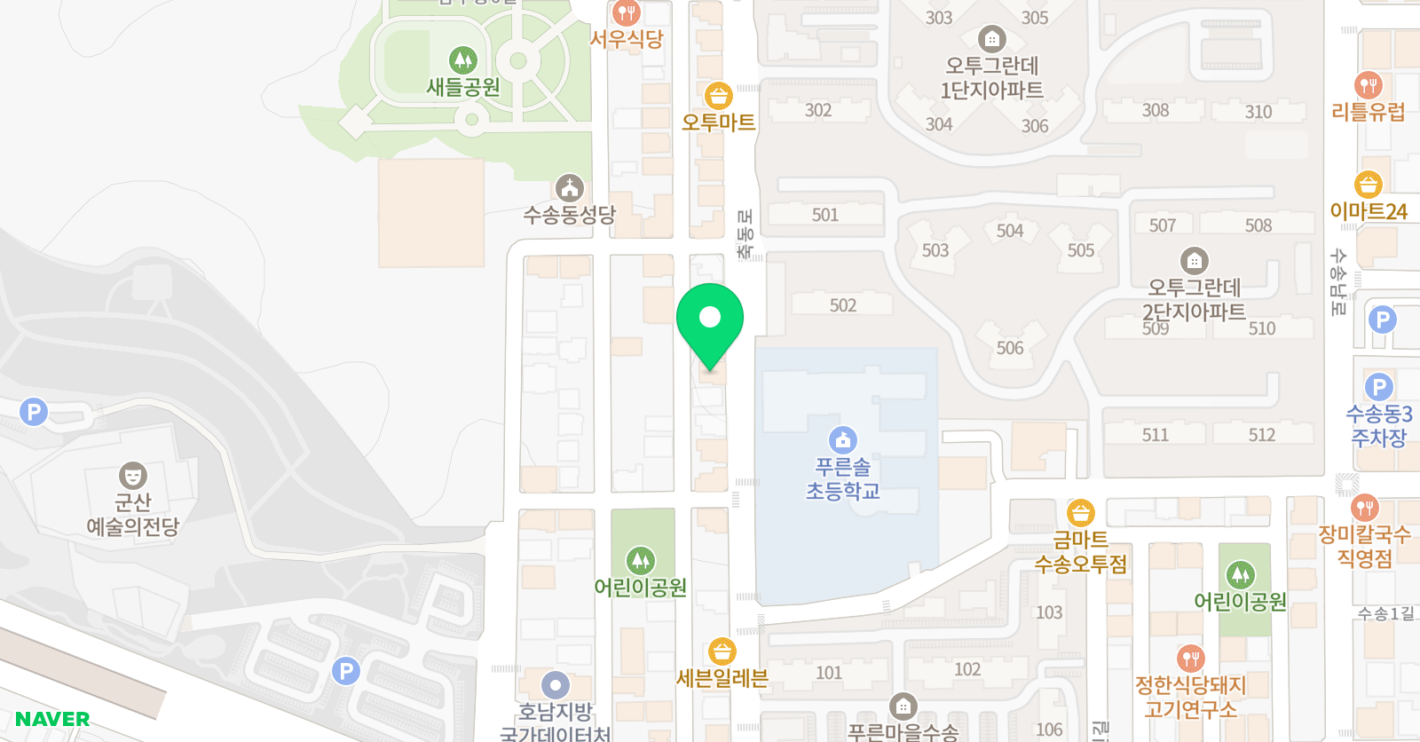 켈리 영어학원 위치