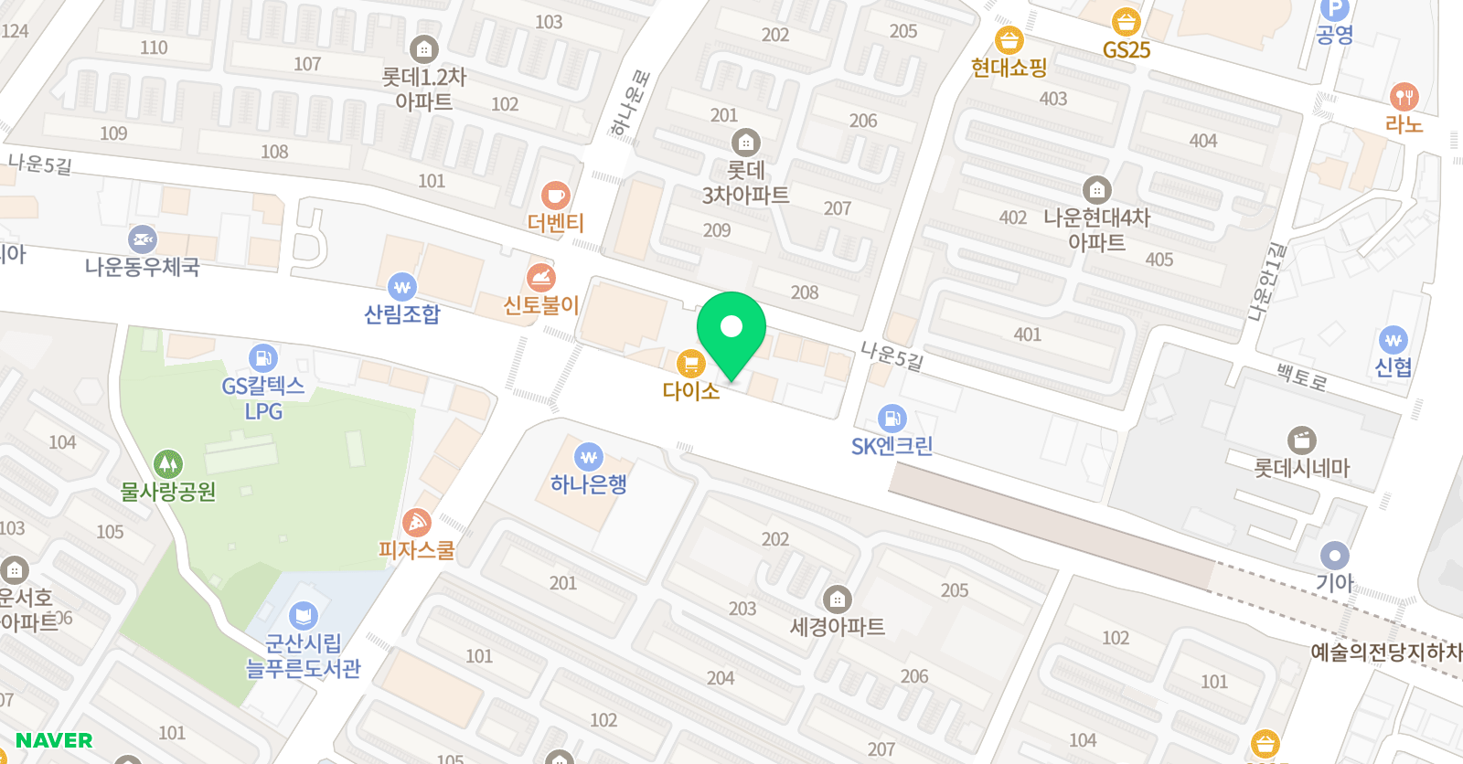 최강 학원 위치