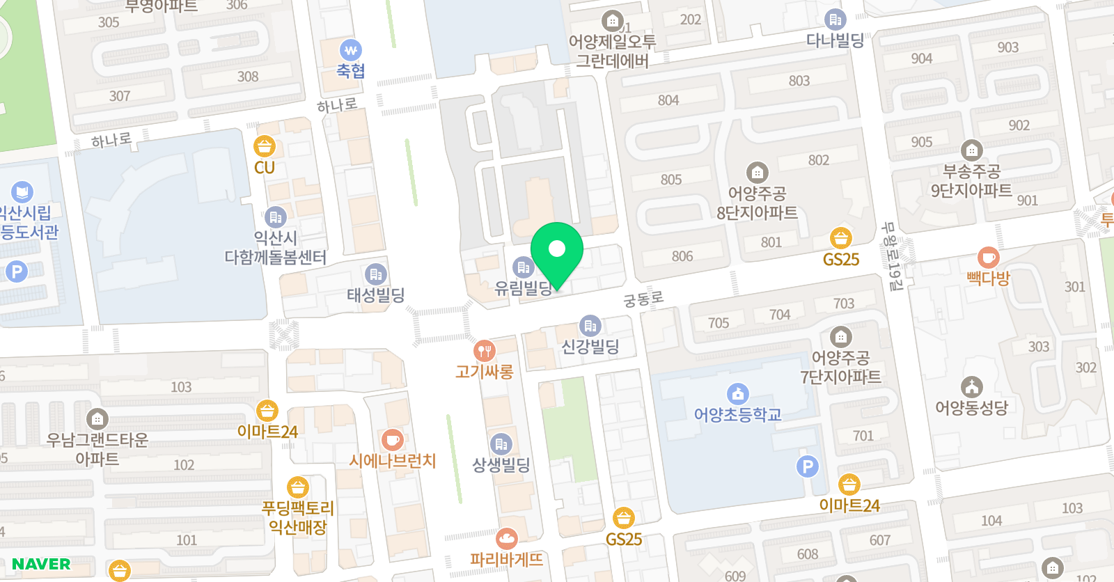 와이엠에스 영어학원 위치
