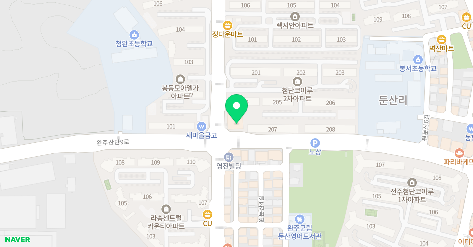 아름몽 교습소 위치