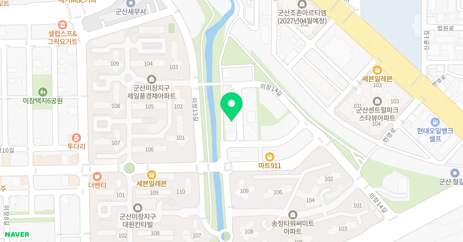 아이스케치 미술학원 위치