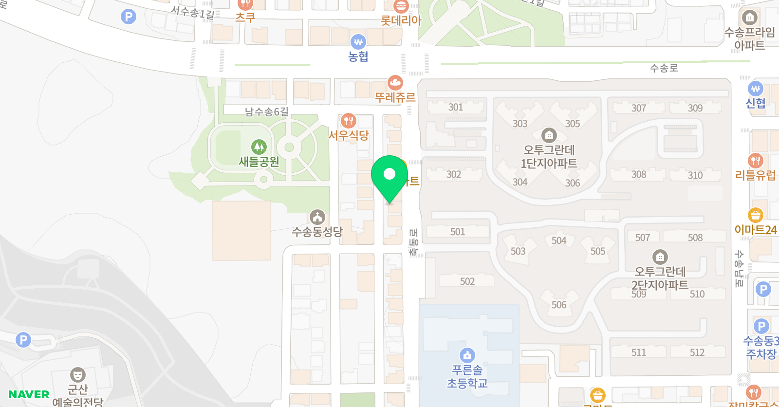 플라톤독서토론논술 수송교실 위치