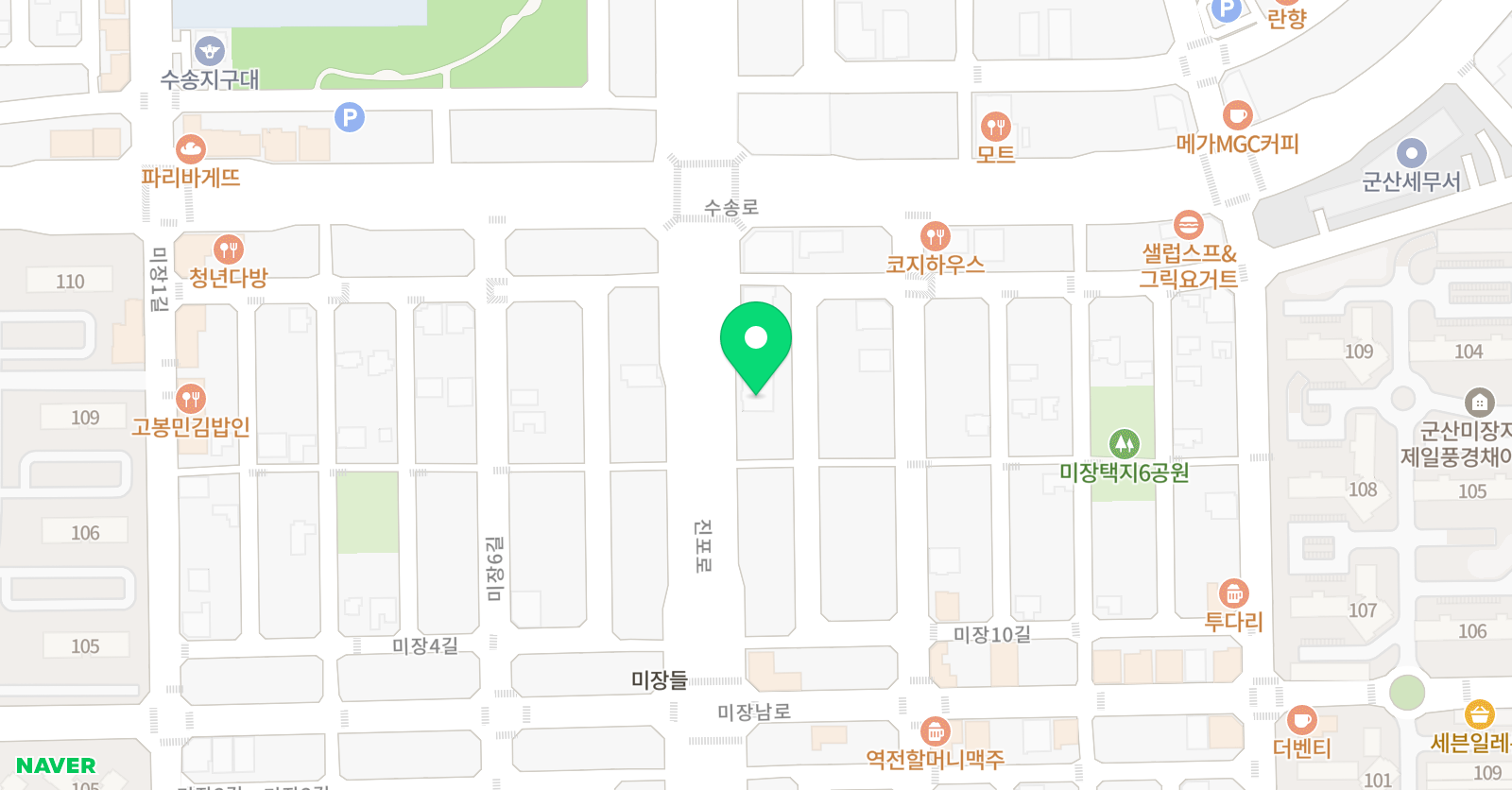 파워해동 검도 위치