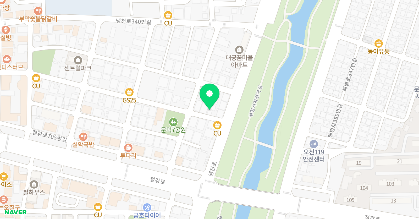 아르누보 미술앤수학학원 위치