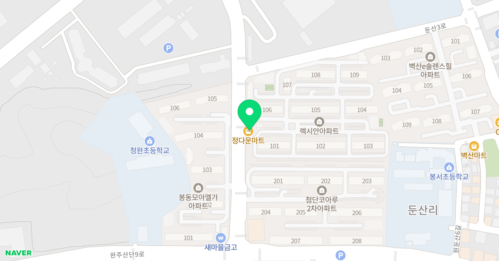 한울 국가대표 태권도 위치