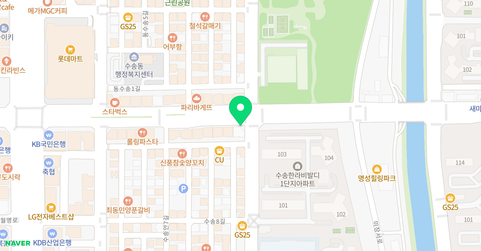 최영준 수학학원 위치