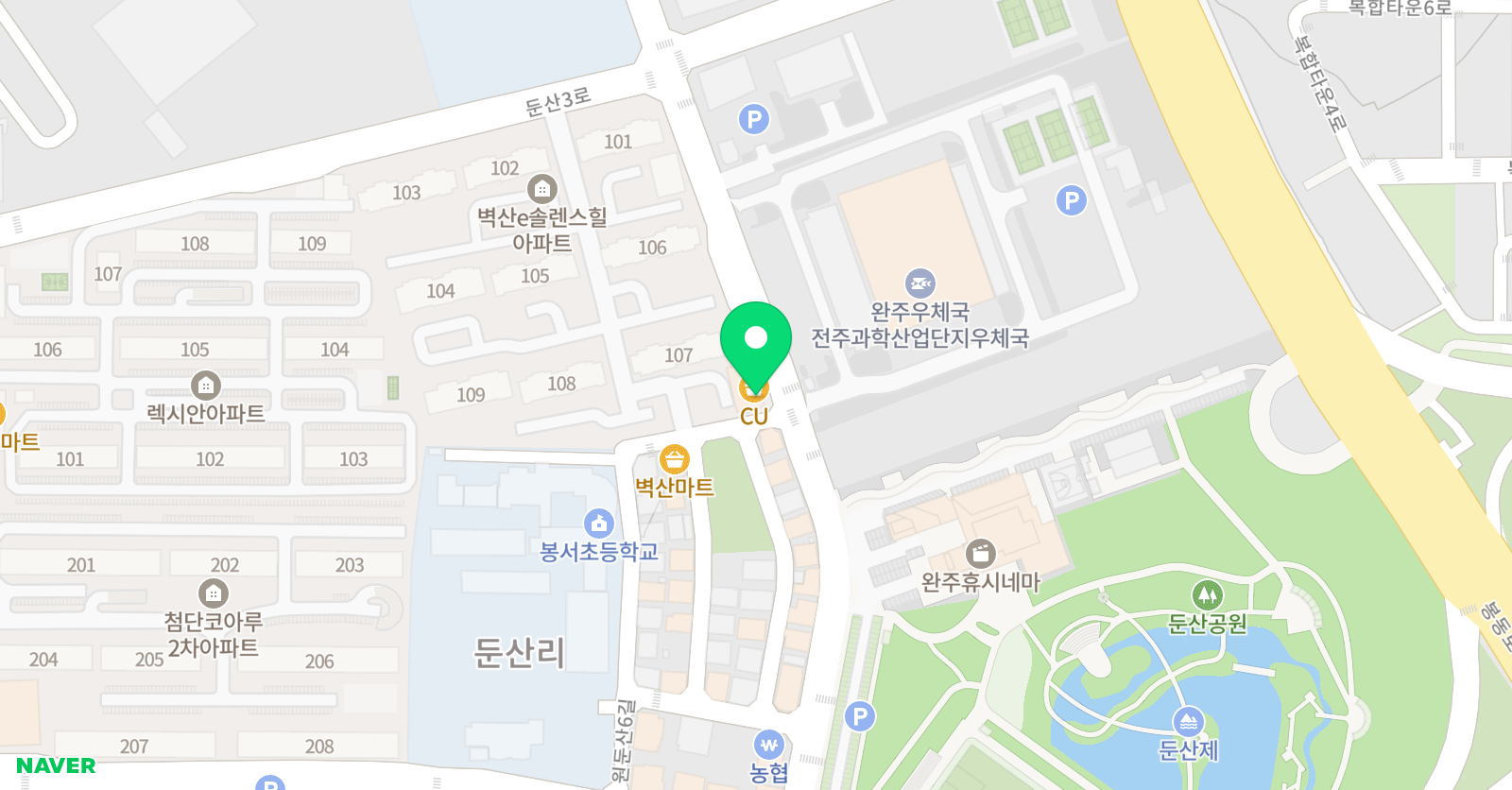 솔렌스 음악학원 위치