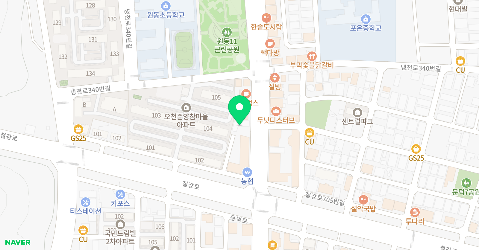 아트에버랜드 미술학원 위치