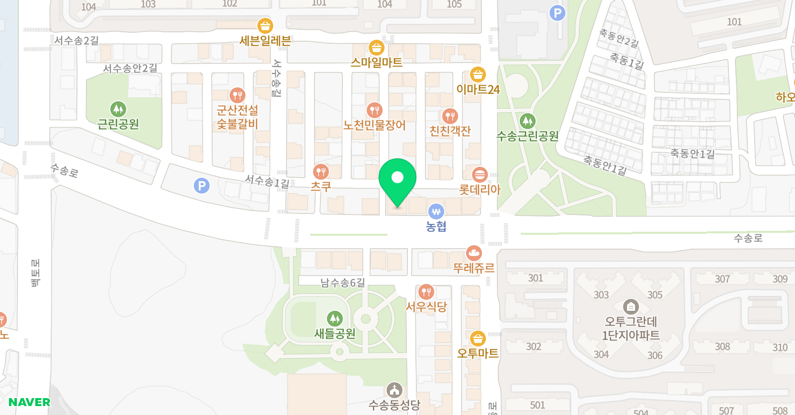 루트 수학학원 위치