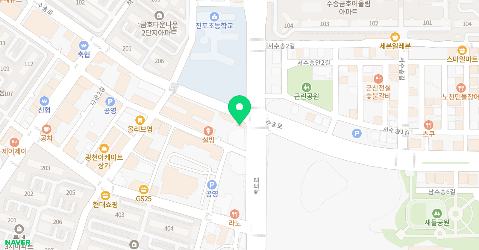 야누스 미술학원 위치
