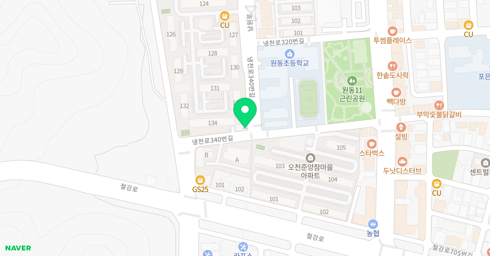 에이플 수학교습소 위치