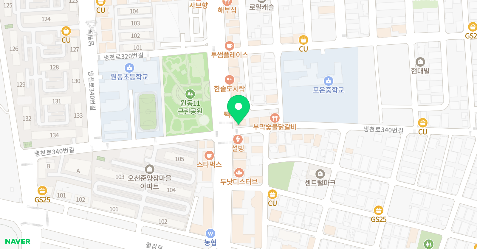영어전문하이스트 학원 위치