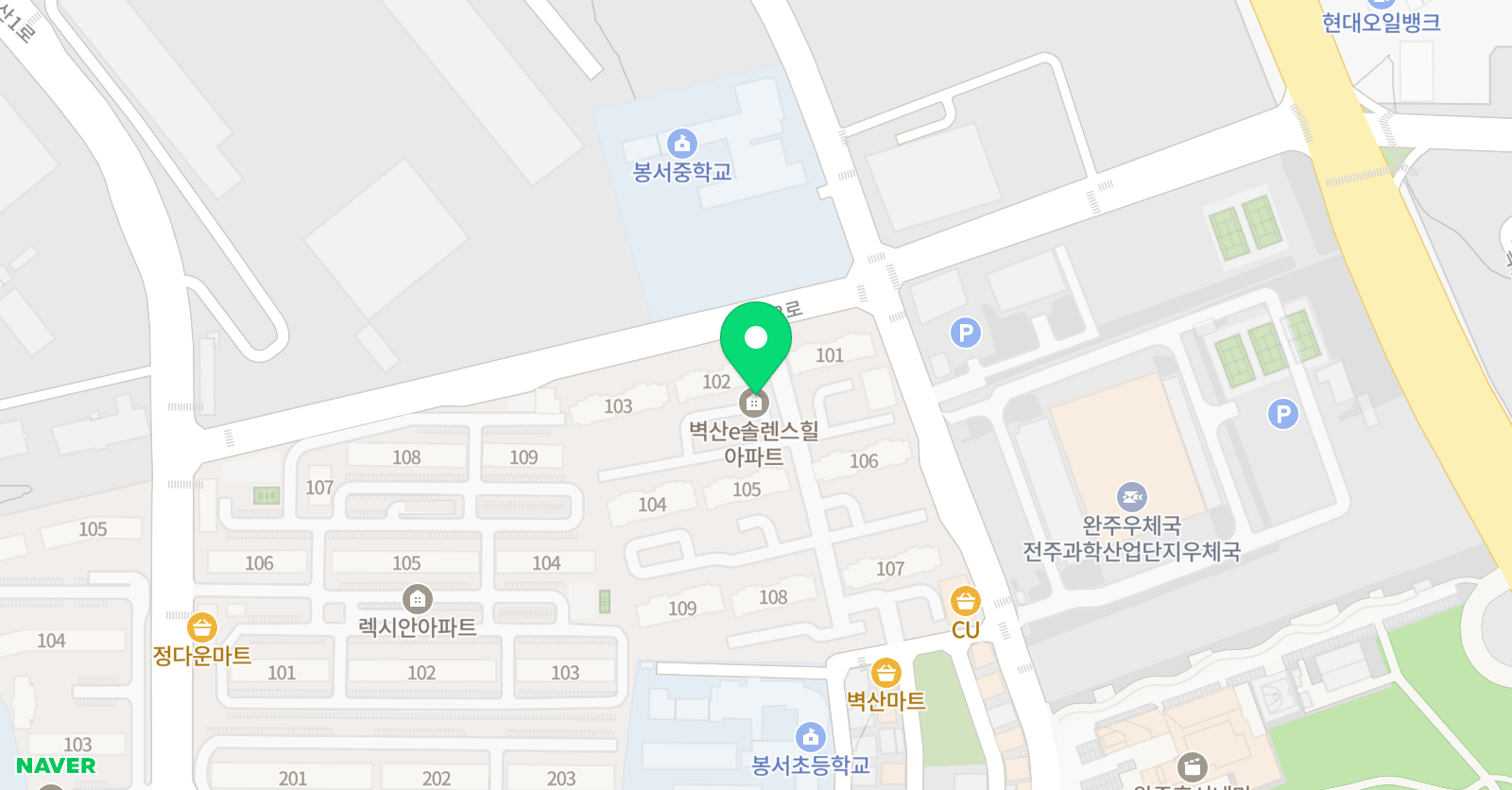 홍쌤 수학 위치