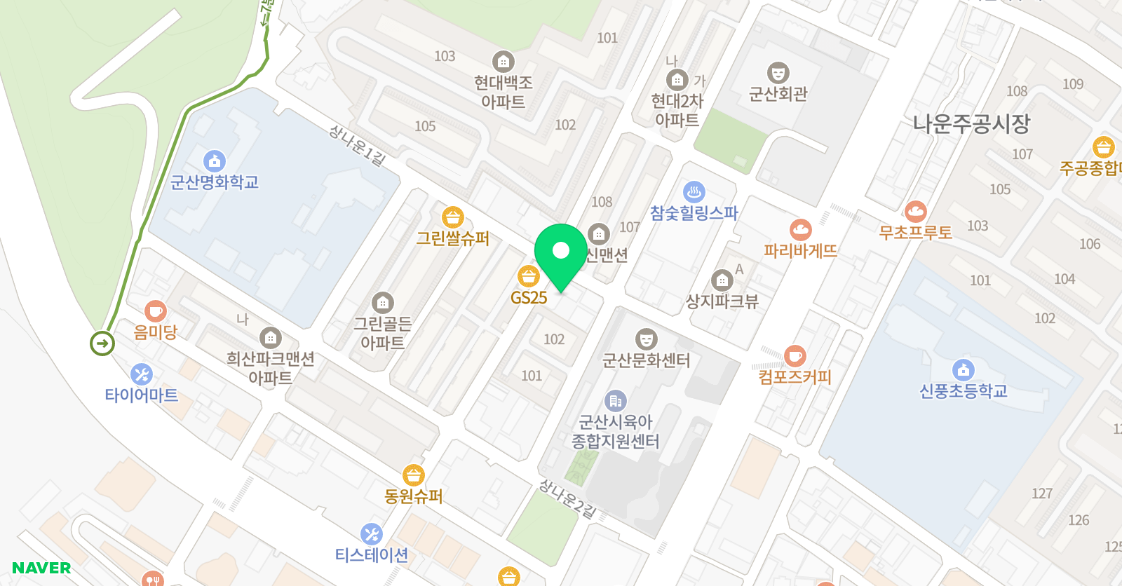 ABLE 보컬스튜디오 위치