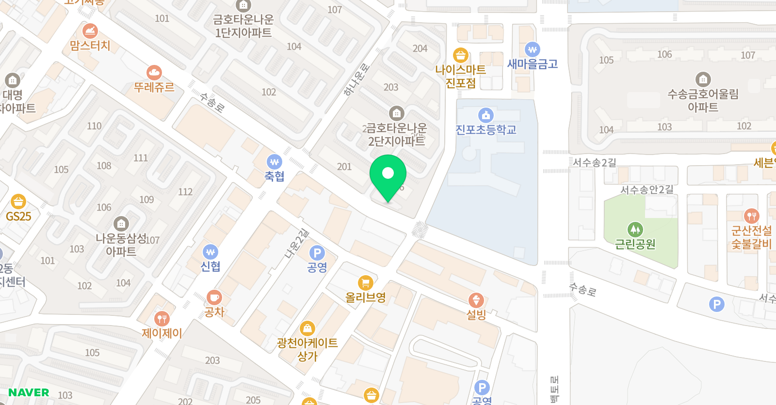 더올림 공부방 위치