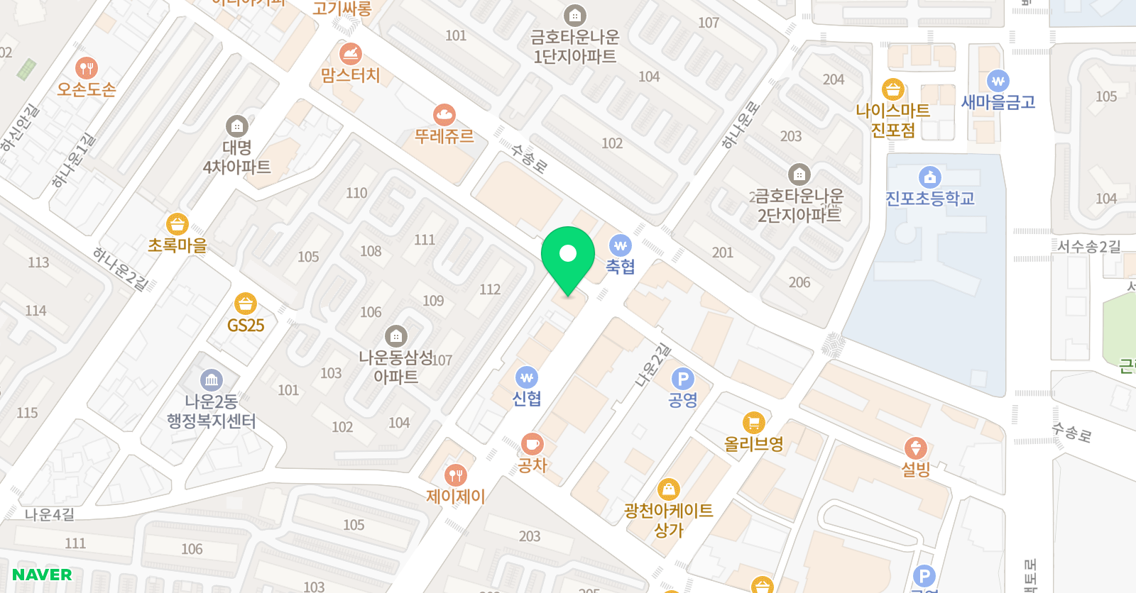남혜연 피아노음악학원 위치