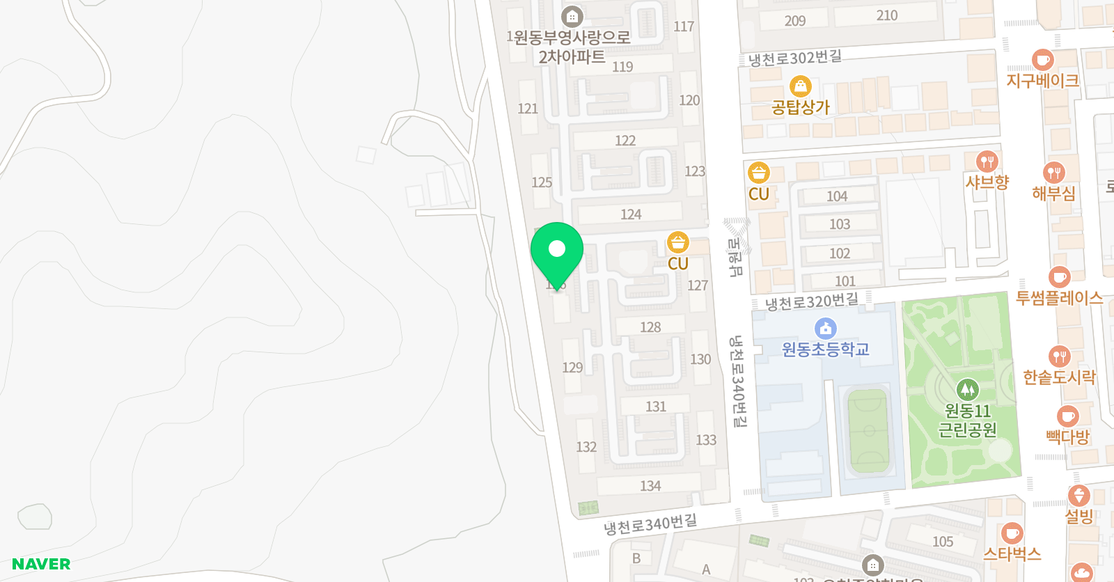 수매쓰 수학 학원 위치