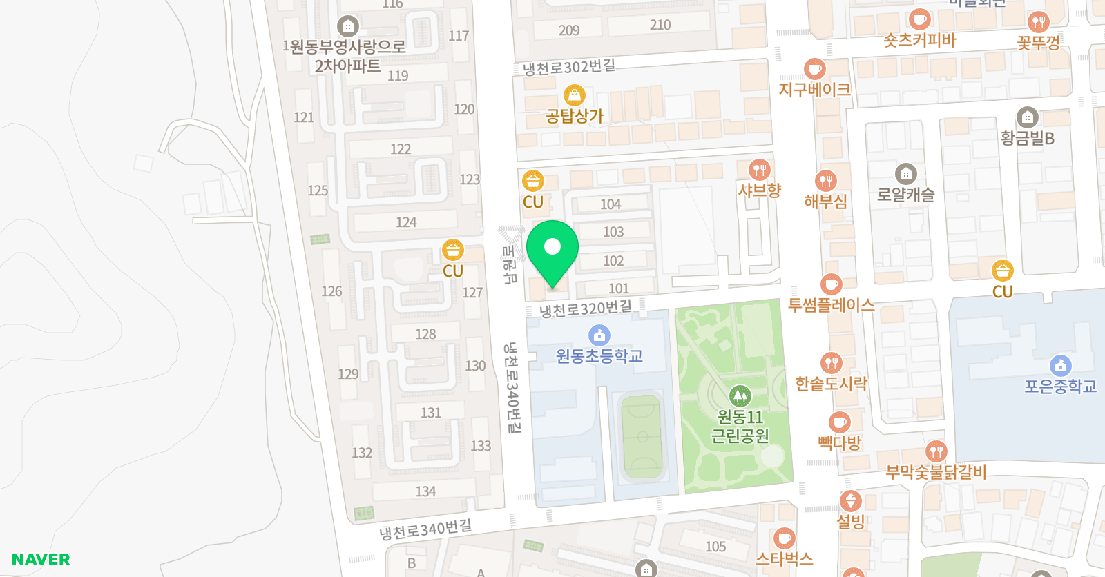 레브 음악학원 위치