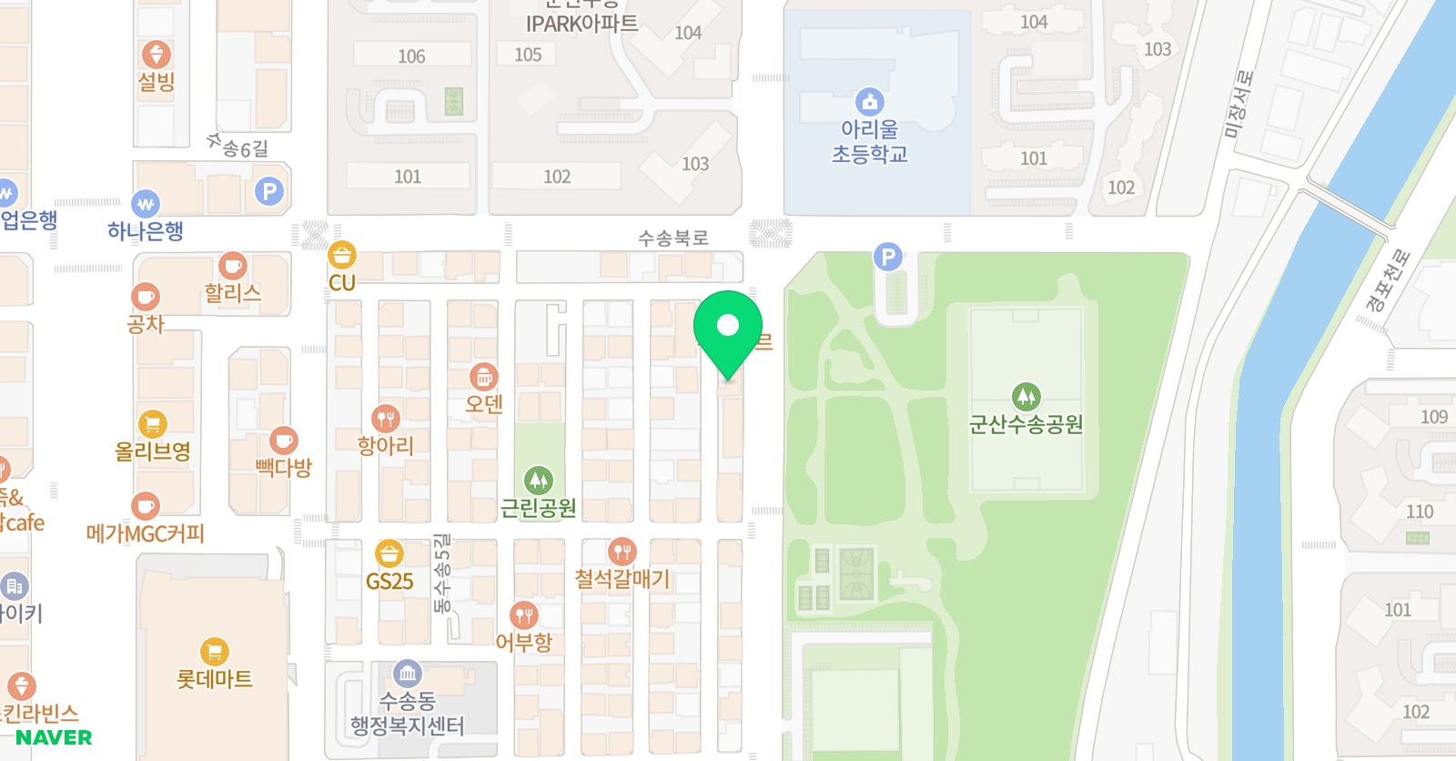 수학의 봄 위치