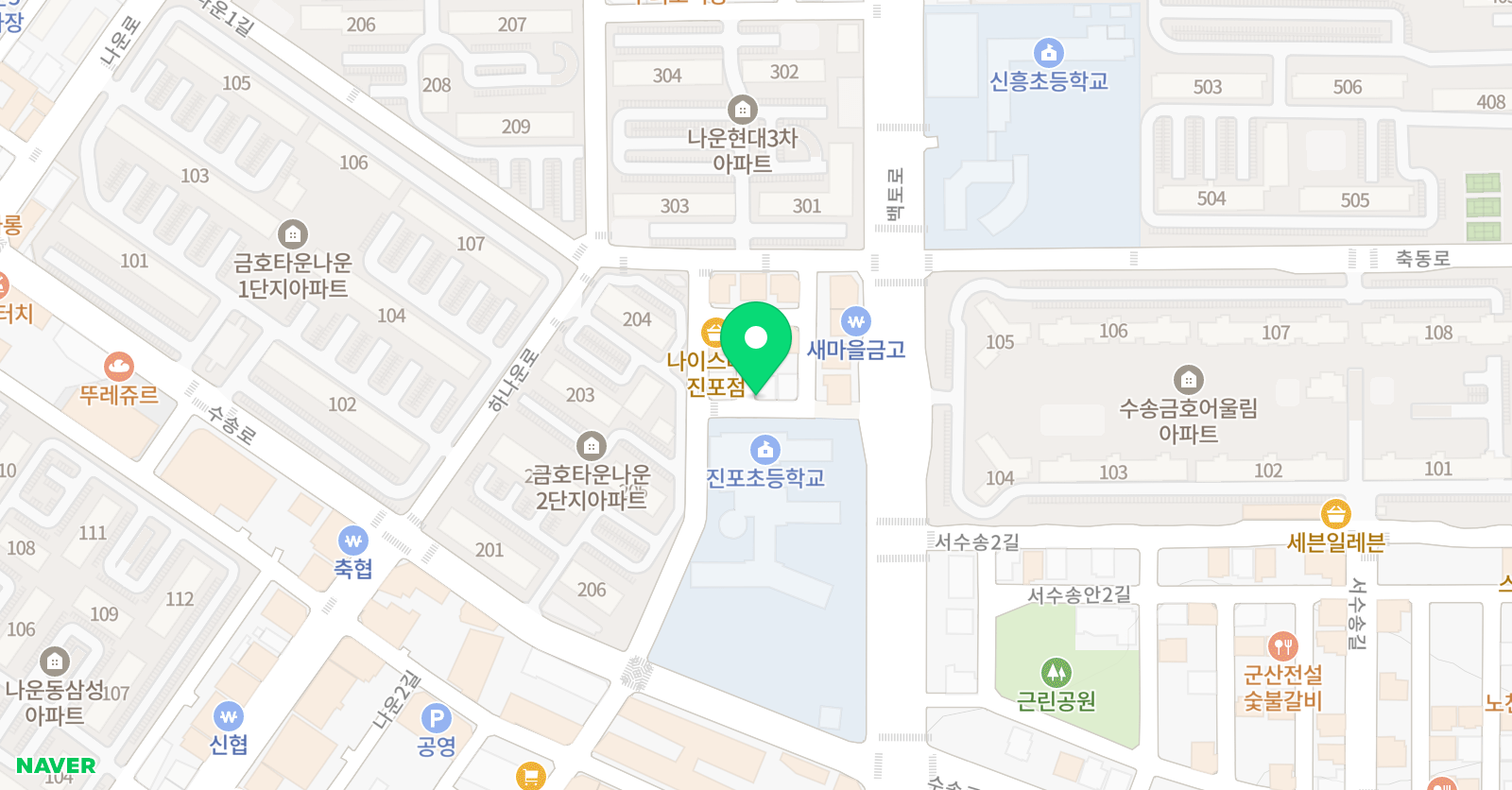 화성 피아노학원 위치