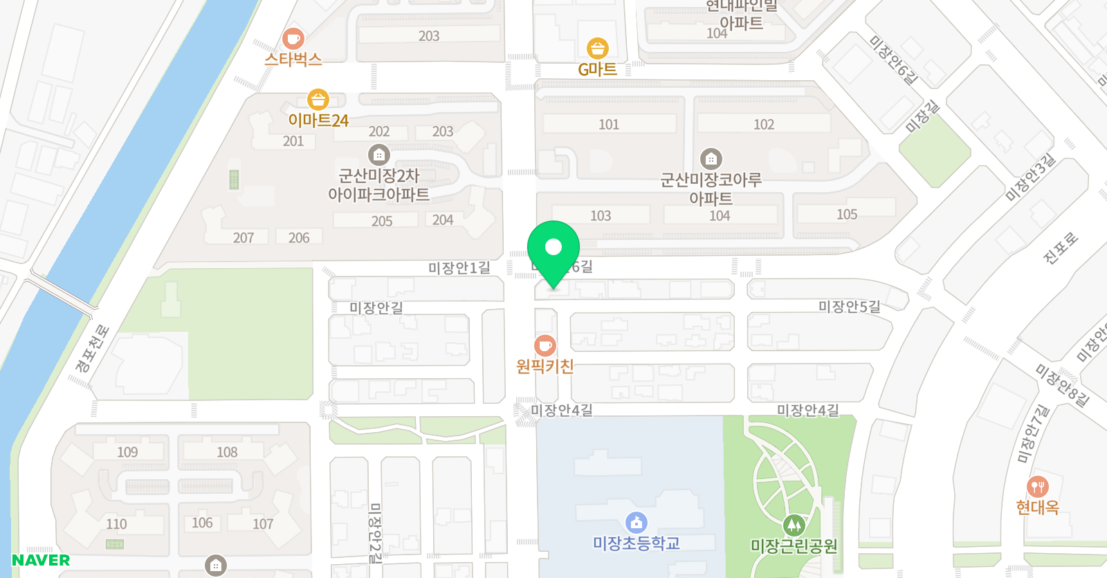 논 쌤 위치