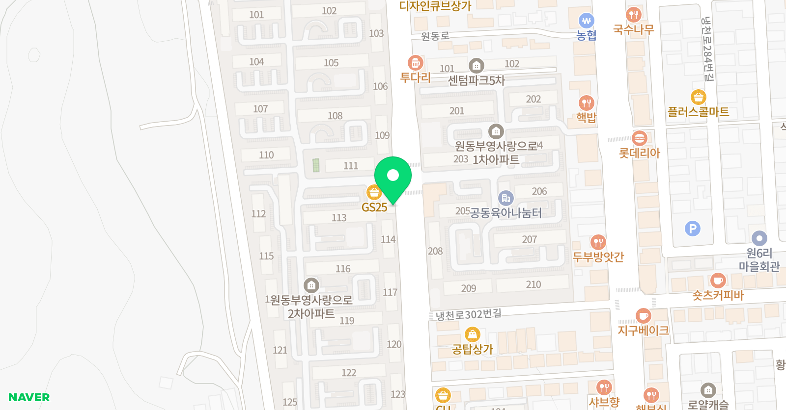 드림스터디 학원 위치