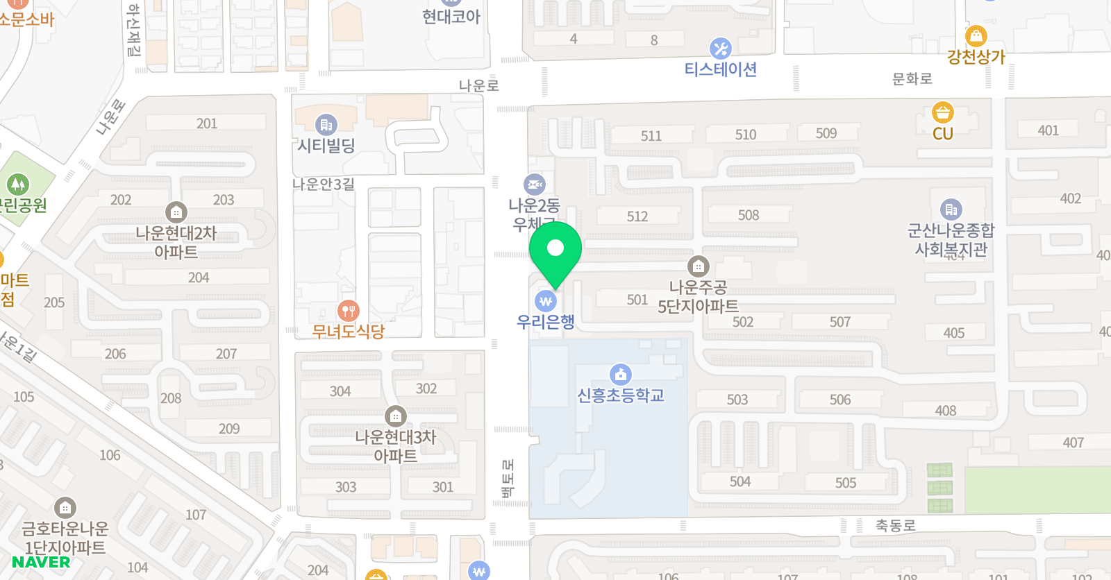 예당 피아노학원 위치