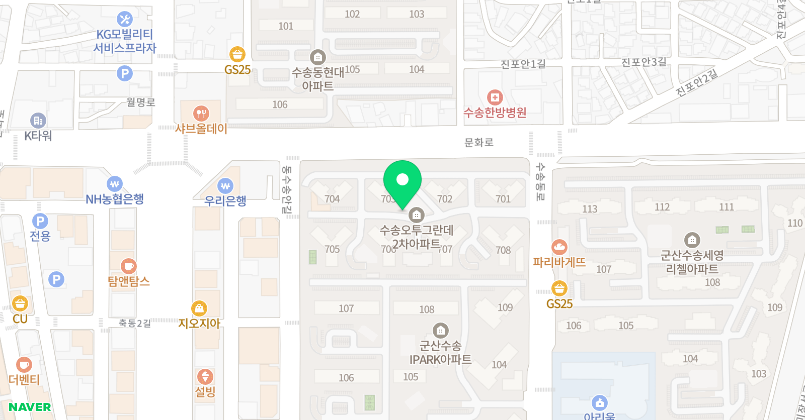 아이스크림홈런 온유센터 위치