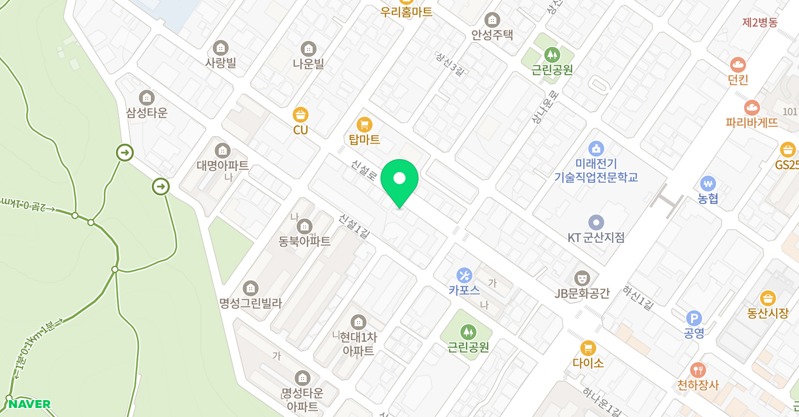 예담 음악학원 위치