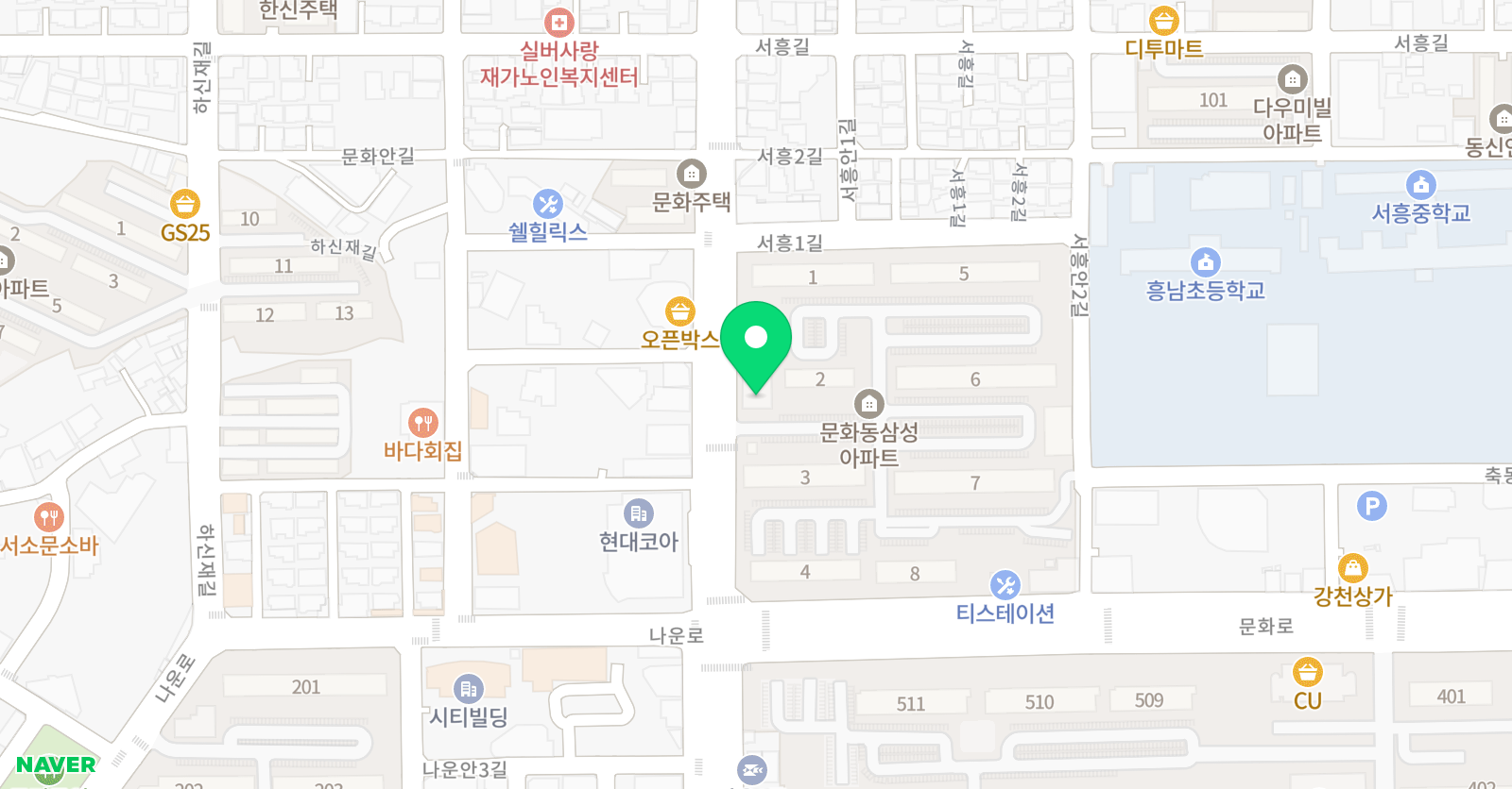 비바체 피아노음악학원 위치