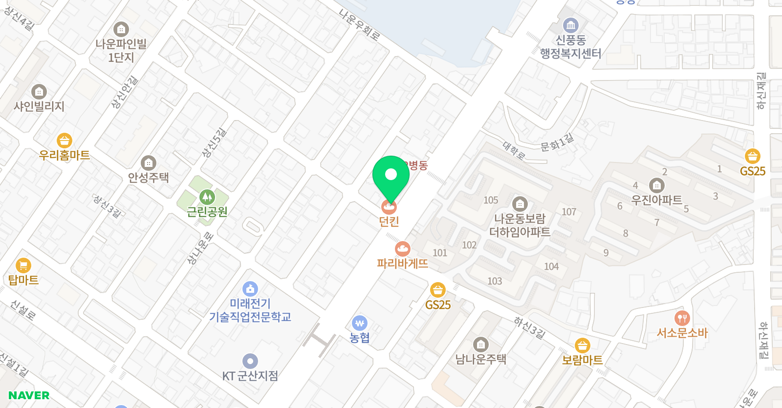 스마트해법수학 이룸영수학원 위치
