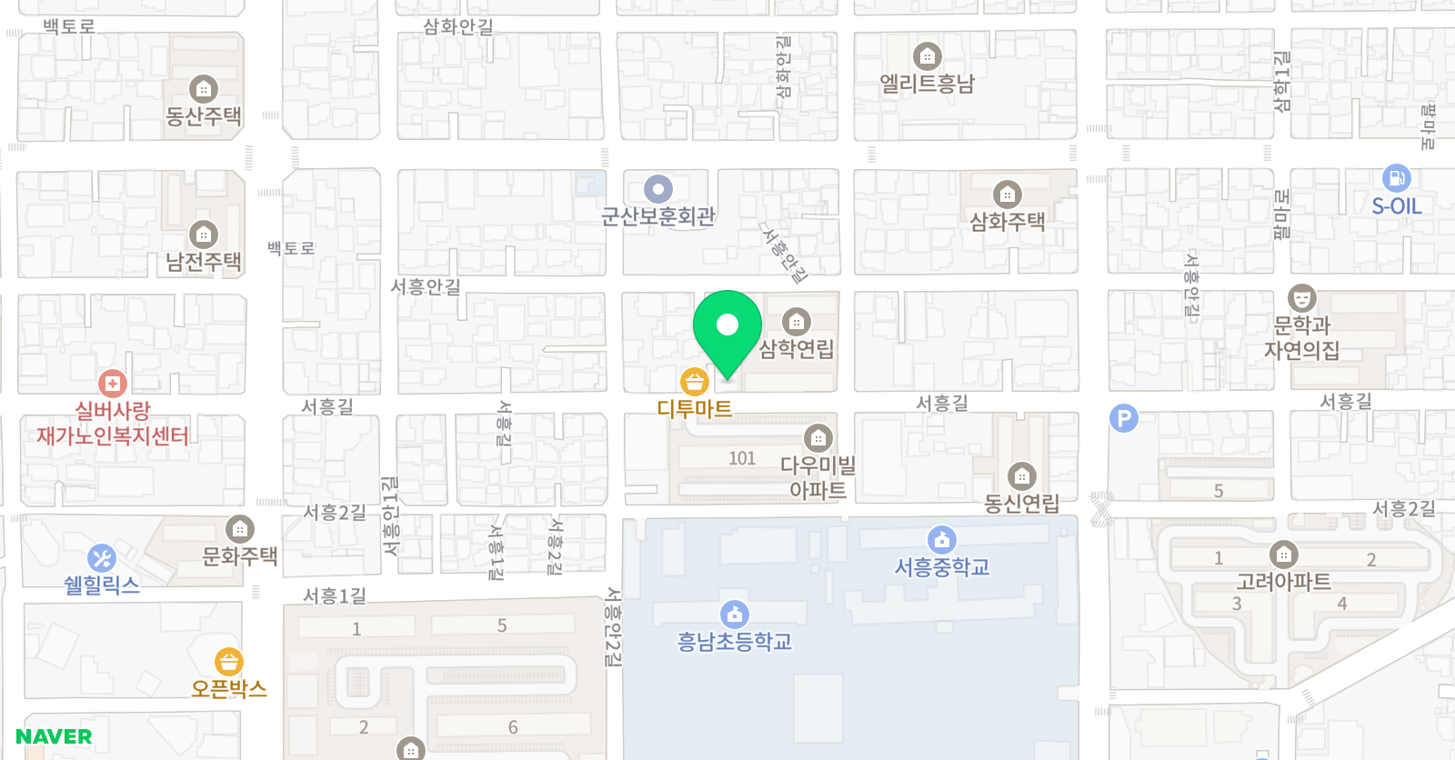 하랑 피아노학원 위치