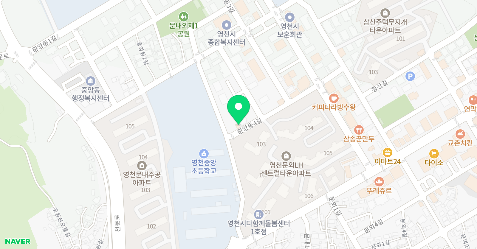 뮤엠 영어교습소 위치