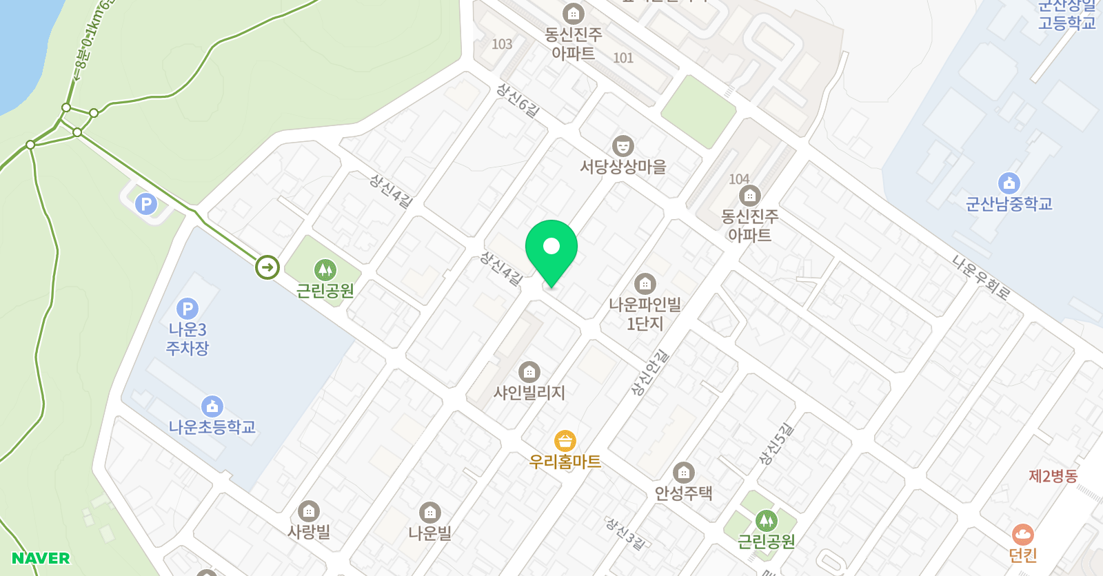 라임 피아노학원 위치