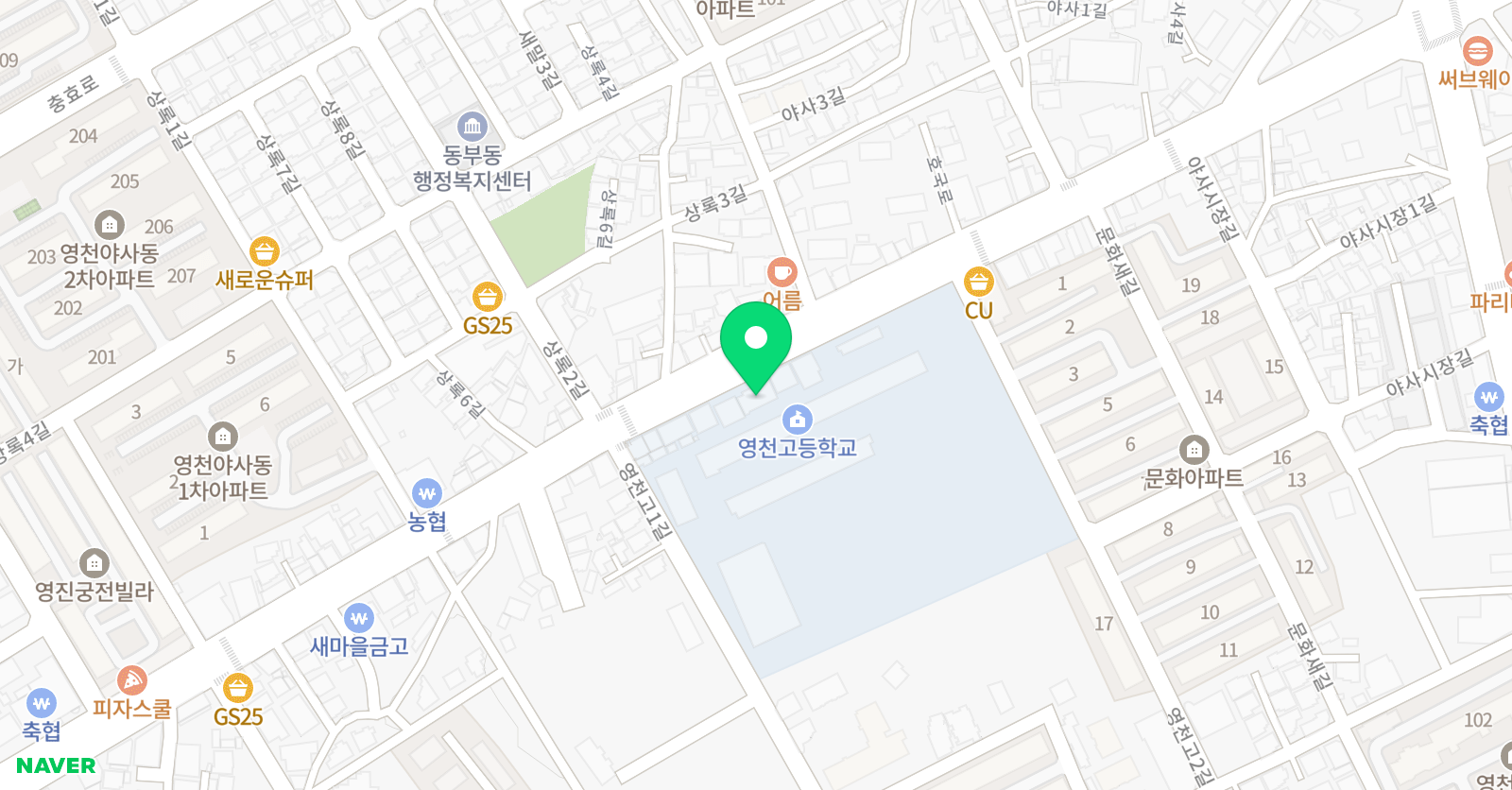 위드 수학학원 위치