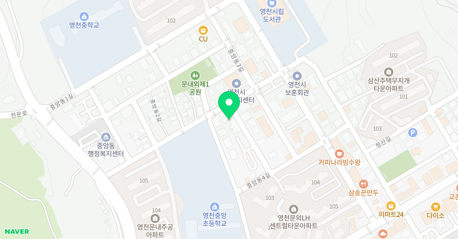 킴스 영어교습소 위치